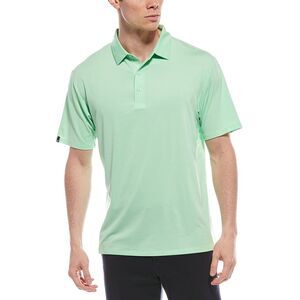 Callaway Mens Premium Heather Polo Shirt, Green